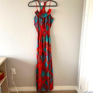 🌊 Romeo & Juliette Racer Back Spaghetti Strap Multi Coloured Pattern Max Size M